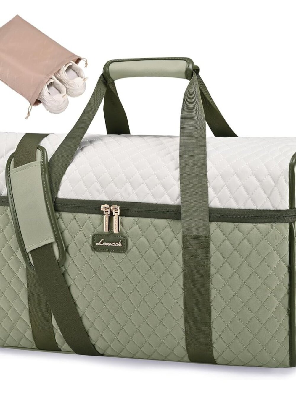 Carry On Weekender Overnight Bag Hospital Bag with Toiletry & Wet Pocket, 3pc Se